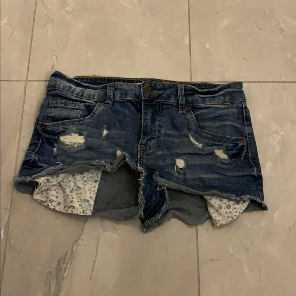 Jean shorts